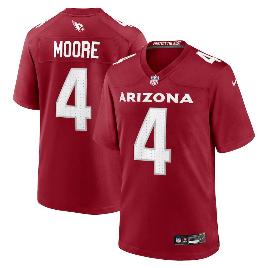 Men Arizona Cardinals 4 Rondale Moore Nike Cardinal Game Player NFL Jersey